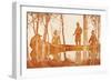 Mohicans-Newell Convers Wyeth-Framed Art Print