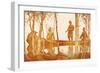 Mohicans-Newell Convers Wyeth-Framed Art Print