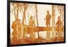 Mohicans-Newell Convers Wyeth-Framed Art Print