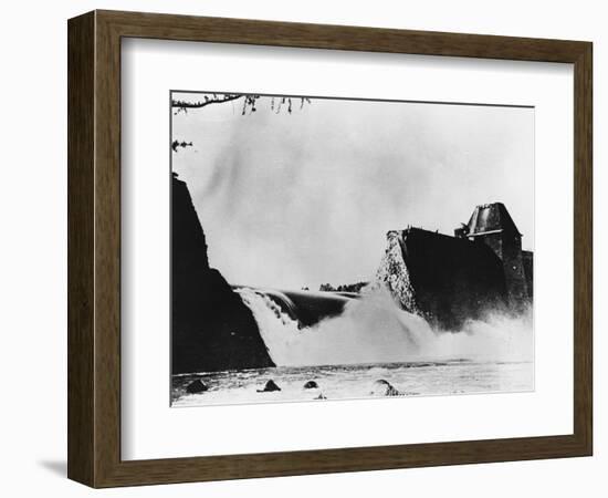 Mohne Dam after Bombing-null-Framed Photographic Print