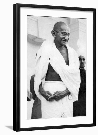 Mohondas Karamchand Gandhi (1869-194), Indian Nationalist Leader-null-Framed Giclee Print