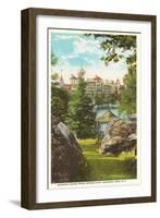 Mohonk Mountain House, Mohonk Lake, New York-null-Framed Art Print