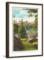 Mohonk Mountain House, Mohonk Lake, New York-null-Framed Art Print