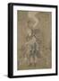 Moine pèlerin accompagné d'un tigre (Xuanzang)-null-Framed Giclee Print