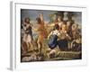 Moïse et les filles de Jethro-Giovanni Francesco Romanelli-Framed Giclee Print