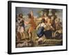 Moïse et les filles de Jethro-Giovanni Francesco Romanelli-Framed Giclee Print