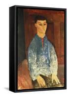 Moise Kisling Seated, 1916-Amedeo Modigliani-Framed Stretched Canvas