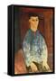 Moise Kisling Seated, 1916-Amedeo Modigliani-Framed Stretched Canvas