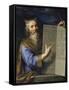 Moïse présentant les Tables de la Loi-Philippe De Champaigne-Framed Stretched Canvas