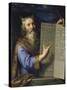 Moïse présentant les Tables de la Loi-Philippe De Champaigne-Stretched Canvas