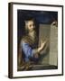 Moïse présentant les Tables de la Loi-Philippe De Champaigne-Framed Giclee Print