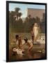 Moise Sauve Des Eaux - the Finding of Moses Par Goodall, Frederick (1822-1904). Oil on Canvas, Size-Frederick Goodall-Framed Giclee Print