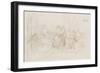 Moïse sauvé des eaux-Charles Le Brun-Framed Giclee Print