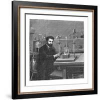 Moissan Isolating Fluorine, 1886-Mehau Kulyk-Framed Photographic Print