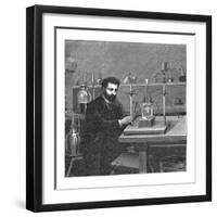 Moissan Isolating Fluorine, 1886-Mehau Kulyk-Framed Photographic Print