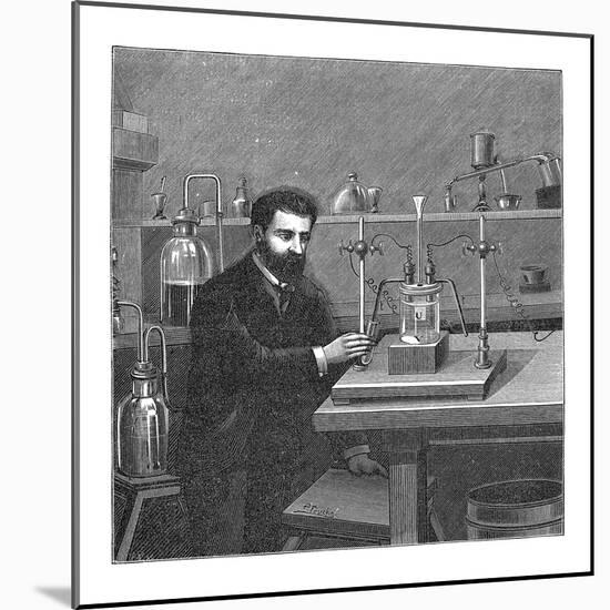 Moissan Isolating Fluorine, 1886-Mehau Kulyk-Mounted Photographic Print