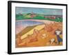 Moisson Au Bord De La Mer (Harvest by the Sea)-Emile Bernard-Framed Giclee Print