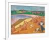 Moisson Au Bord De La Mer (Harvest by the Sea)-Emile Bernard-Framed Giclee Print