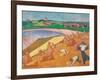 Moisson Au Bord De La Mer (Harvest by the Sea)-Emile Bernard-Framed Giclee Print