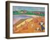 Moisson Au Bord De La Mer (Harvest by the Sea)-Emile Bernard-Framed Giclee Print