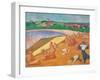 Moisson Au Bord De La Mer (Harvest by the Sea)-Emile Bernard-Framed Giclee Print