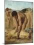 Moissonneurs dans la campagne romaine-Jules Elie Delaunay-Mounted Giclee Print