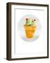 Mojave Cactus 4-Crystal Smith-Framed Art Print