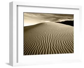 Mojave Desert Sand Dunes, Death Valley National Park, California, USA-Adam Jones-Framed Photographic Print