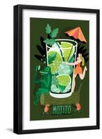 Mojito, 2017-Yuliya Drobova-Framed Giclee Print