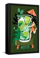 Mojito, 2017-Yuliya Drobova-Framed Stretched Canvas