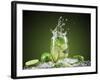 Mojito Cocktail With Splash And Ice-Jag_cz-Framed Photographic Print