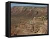 Mokee Dugway Road Descends from Cedar Mesa, in the Valley of the Gods, Utah, USA-Waltham Tony-Framed Stretched Canvas