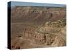 Mokee Dugway Road Descends from Cedar Mesa, in the Valley of the Gods, Utah, USA-Waltham Tony-Stretched Canvas