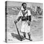 Mokhazni French Colonial Auxiliary Soldier North Africa 1904-Chris Hellier-Stretched Canvas
