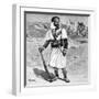 Mokhazni French Colonial Auxiliary Soldier North Africa 1904-Chris Hellier-Framed Giclee Print