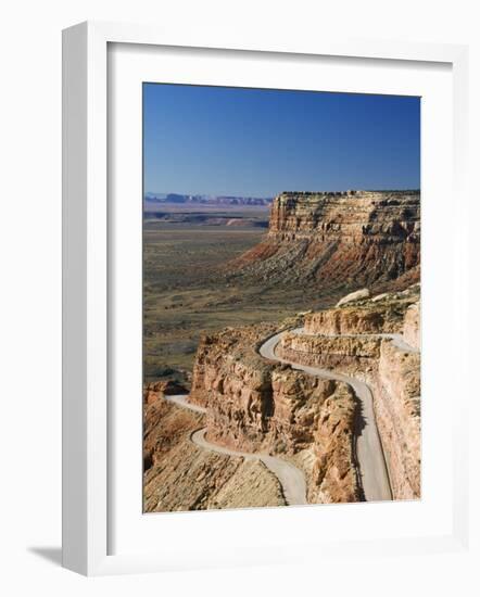 Moki Dugway, Near Monument Valley, Utah, USA-Kober Christian-Framed Photographic Print