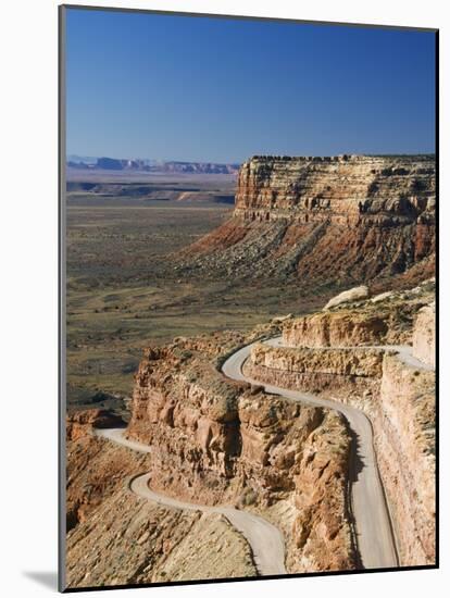 Moki Dugway, Near Monument Valley, Utah, USA-Kober Christian-Mounted Photographic Print