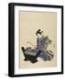 Mokkin, Wooden Xylophone-Toyokuni-Framed Giclee Print