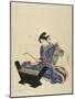 Mokkin, Wooden Xylophone-Toyokuni-Mounted Giclee Print