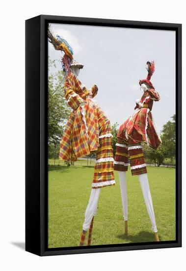 Moko Jumbies in St. Croix-Macduff Everton-Framed Stretched Canvas