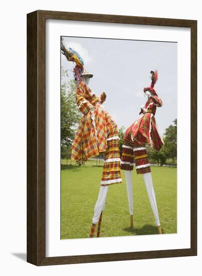 Moko Jumbies in St. Croix-Macduff Everton-Framed Photographic Print