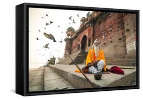 Moksha-Rakesh J.V-Framed Stretched Canvas