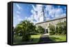 Mokuaikaua Church, Kailua-Kona, Big Island, Hawaii, United States of America, Pacific-Michael-Framed Stretched Canvas