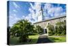 Mokuaikaua Church, Kailua-Kona, Big Island, Hawaii, United States of America, Pacific-Michael-Stretched Canvas