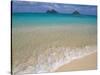 Mokulua Islands from Lanikai Beach-Darrell Gulin-Stretched Canvas