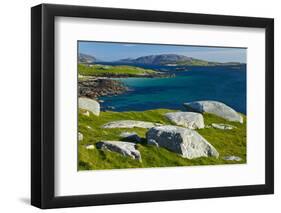 Mol Foirs Geodha, Mealasta Beach, Southwest Lewis Island, Outer Hebrides, Scotland, UK, June 2009-Muñoz-Framed Photographic Print