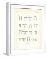 Molars-null-Framed Giclee Print