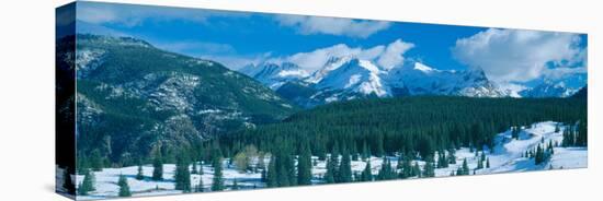 Molas Pass Summit, Million Dollar Highway Rte. 550, Colorado-null-Stretched Canvas