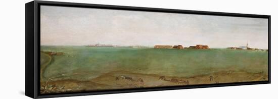 Mold Tonder and Tonder Villages in Schleswig-Holstein, 1657-Unknown Artist-Framed Stretched Canvas