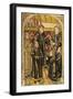 Moldovan Delegation Received by Pope Benedict XII-null-Framed Giclee Print